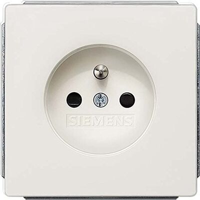 Bjc Delta Style Bianco – Base presa Schuko presa Terra centrale D. Style Bianco Bjc Delta Style Bianco – Base presa Schuko presa Terra centrale D. Style Bianco