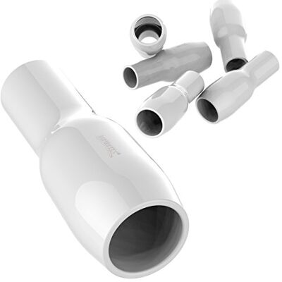 AUPROTEC 10x Cappucci Isolanti per Connettori 50 mm² 70 mm² bianco Camicetta isolante V50 Guaina in PVC per Capicorda nudi di Potenza ad Occhiello Forchetta Puntale Spina per Cavi Fili Elettrici AUPROTEC 10x Cappucci Isolanti per Connettori 50 mm² 70 mm² bianco Camicetta isolante V50 Guaina in PVC per Capicorda nudi di Potenza ad Occhiello Forchetta Puntale Spina per Cavi Fili Elettrici