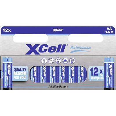 XCELL 149653 - Batterie AA - Confezione da 12 - Energia Duratura XCELL 149653 - Batterie AA - Confezione da 12 - Energia Duratura