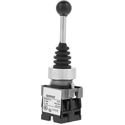 Walfront Interruttore Monolever Joystick Momentaneo AC 380 V DC 220 V 2NO 2 Posizioni Interruttore Switch di Trasferimento Walfront Interruttore Monolever Joystick Momentaneo AC 380 V DC 220 V 2NO 2 Posizioni Interruttore Switch di Trasferimento