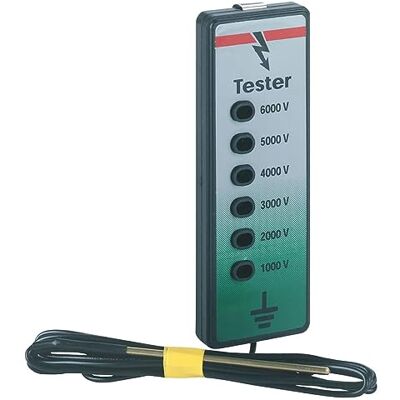 Kerbl Tester per recinzione elettrica, voltmetro con 6 luci Kerbl Tester per recinzione elettrica, voltmetro con 6 luci