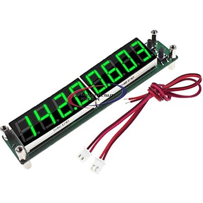 Sun PLJ-8LED-H Segnale RF Frequenza Contatore Cymometer Tester Modulo 0.1 ~ 1000 MHz (verde) Sun PLJ-8LED-H Segnale RF Frequenza Contatore Cymometer Tester Modulo 0.1 ~ 1000 MHz (verde)