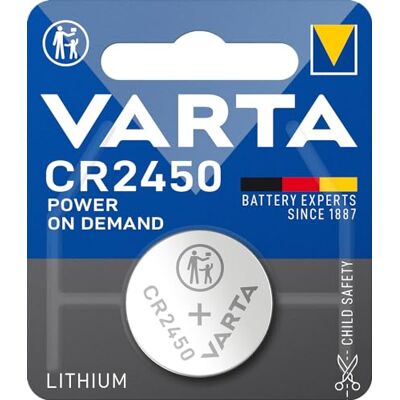 VARTA C2450 Batteria al litio a bottone - Potenza su richiesta VARTA C2450 Batteria al litio a bottone - Potenza su richiesta
