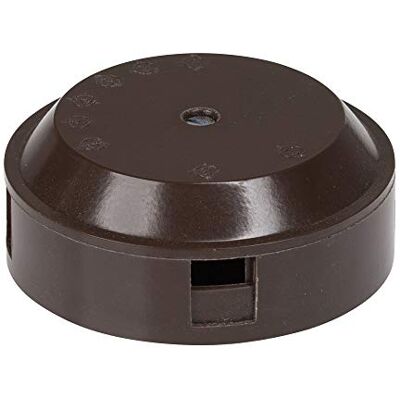 Schneider Electric GJB20ABR - Scatola di giunzione - Marrone - Profondità 74mm Schneider Electric GJB20ABR - Scatola di giunzione - Marrone - Profondità 74mm
