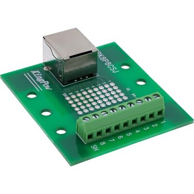 InLine Blocco terminale per guida scorrevole, presa RJ45, dritto, morsetti a vite, 8 poli, adattatore DIN Rail per connettori di rete compatti InLine Blocco terminale per guida scorrevole, presa RJ45, dritto, morsetti a vite, 8 poli, adattatore DIN Rail per connettori di rete compatti