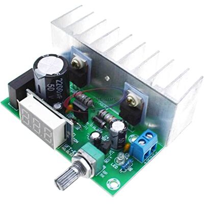 Sun LM317 Buck Convertitore di tensione Regolato Modulo di alimentazione DC 24V a DC 12V Display LED Voltmetro Volt Regolatore DC 0-35V AC 0-28V a DC 1.25-32V Tansformer con Sun LM317 Buck Convertitore di tensione Regolato Modulo di alimentazione DC 24V a DC 12V Display LED Voltmetro Volt Regolatore DC 0-35V AC 0-28V a DC 1.25-32V Tansformer con
