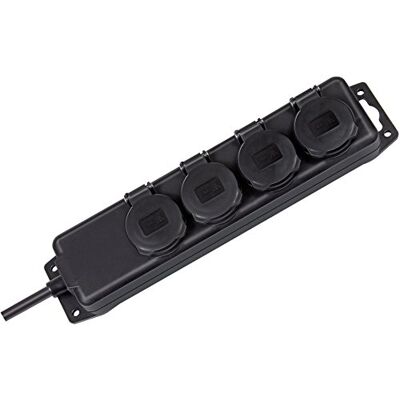 Brennenstuhl , stand 4 prese con le persiane IP44 2m H07RN-F 3G1,5 nero, B00P7XAXK2 Brennenstuhl , stand 4 prese con le persiane IP44 2m H07RN-F 3G1,5 nero, B00P7XAXK2