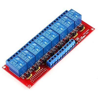 Walfront 8 Canali 5 V Modulo Relè Scheda Relè Relay Shield Module Consiglio Scheda del Modulo Relè Doppio Trigger di Livello Alto/Basso con Indicatore Pull Walfront 8 Canali 5 V Modulo Relè Scheda Relè Relay Shield Module Consiglio Scheda del Modulo Relè Doppio Trigger di Livello Alto/Basso con Indicatore Pull