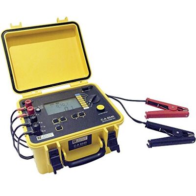 Chauvin Arnoux test Equipment Microhmmeter Comes with 10 A Porta, P01101794 Chauvin Arnoux test Equipment Microhmmeter Comes with 10 A Porta, P01101794