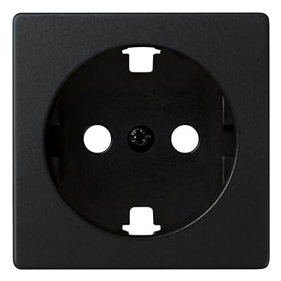 Tappo di Sicurezza Simon 8200041-098 Nero Opaco per Presa Schuko - Copertura di sicurezza Tappo di Sicurezza Simon 8200041-098 Nero Opaco per Presa Schuko - Copertura di sicurezza