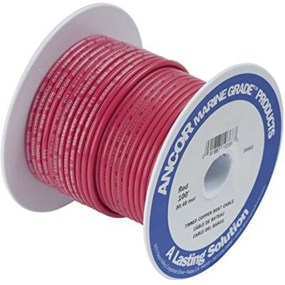 Ancor TINNED COPPER WIRE 18AWG (0,8MM²) RED 500FT Ancor TINNED COPPER WIRE 18AWG (0,8MM²) RED 500FT