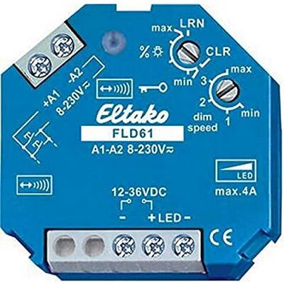 Eltako ' Funk Aktor "PWM LED Interruttore Dimmer, 1 pezzi, Eltako ' Funk Aktor "PWM LED Interruttore Dimmer, 1 pezzi,