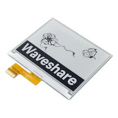 Waveshare Pannello Display E-paper Greggio da 4,2 Pollici 400x300 Risoluzione 3,3v Schermo E-Ink Carta Elettronica senza PCB con Supporto Controller Integrato, Comunicazione tramite Interfaccia SPI Waveshare Pannello Display E-paper Greggio da 4,2 Pollici 400x300 Risoluzione 3,3v Schermo E-Ink Carta Elettronica senza PCB con Supporto Controller Integrato, Comunicazione tramite Interfaccia SPI