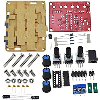 Sun XR2206 Generatore di Segnale Funzione di Alta Precisione Kit FAI DA TE Sine/Triangolo/Uscita Quadrata 1Hz-1MHz Ampiezza di Frequenza (Shell+DIY) Sun XR2206 Generatore di Segnale Funzione di Alta Precisione Kit FAI DA TE Sine/Triangolo/Uscita Quadrata 1Hz-1MHz Ampiezza di Frequenza (Shell+DIY)