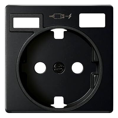 Simon 8200050-098 Serie 82 - 2x USB Type A+C - Schuko - Piastra frontale Simon 8200050-098 Serie 82 - 2x USB Type A+C - Schuko - Piastra frontale