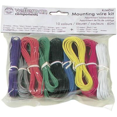Velleman K/MOWM Cavo di cablaggio 0,20mm - Cavo Velleman K/MOWM Cavo di cablaggio 0,20mm - Cavo