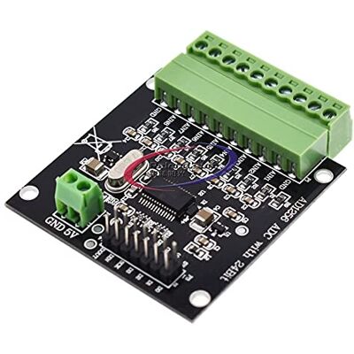 Sun ADS1256 Modulo ADC AD a 24 bit, alta precisione, scheda di raccolta ADC, convertitore analogico-digitale Sun ADS1256 Modulo ADC AD a 24 bit, alta precisione, scheda di raccolta ADC, convertitore analogico-digitale