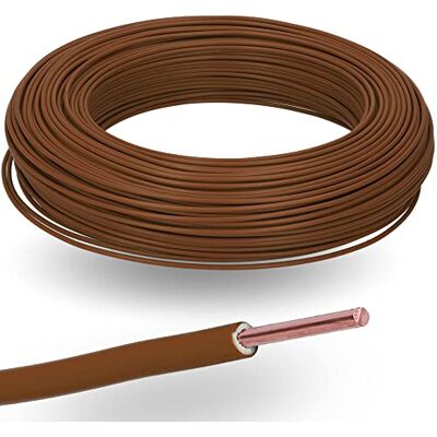 Lapp 4527034 Cavo H07V-U Conduttore Singolo 6 mm², 10 m, Marrone Filo in rame rigido per cablaggio quadri elettrici e impianti. Certificato VDE e HAR per installazione professionale. Lapp 4527034 Cavo H07V-U Conduttore Singolo 6 mm², 10 m, Marrone Filo in rame rigido per cablaggio quadri elettrici e impianti. Certificato VDE e HAR per installazione professionale.