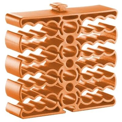 Techly 361803 Organizzatore Modulare a Pettine per 24 Cavi Ethernet Arancione Arancione Techly 361803 Organizzatore Modulare a Pettine per 24 Cavi Ethernet Arancione Arancione