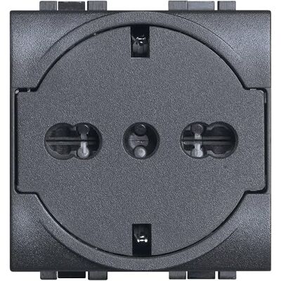 BTicino SL4140V16FF Livinglight Presa universale - Presa elettrica BTicino SL4140V16FF Livinglight Presa universale - Presa elettrica