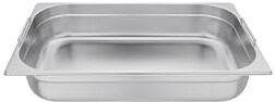 VOGUE CB179 in acciaio INOX 1/1 Gastronorm pan con maniglie, 100 mm