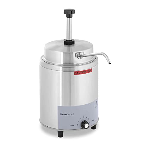 Royal Catering RCSW-08 Dispenser per salse con funzione riscaldante, 4,5 l