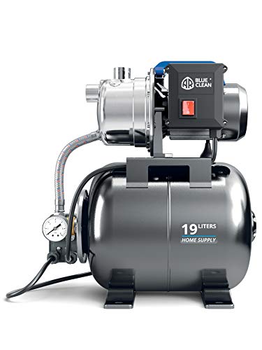 AR Blue Clean Pompa Autoadescante  con Serbatoio per Acque Chiare (800 W, Portata max. 3.500 l/h, Prevalenza max. 38 m)