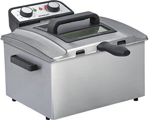 Steba Friggitrice DF 300, 3000 W, 5 Litri, Metallo, Grigio