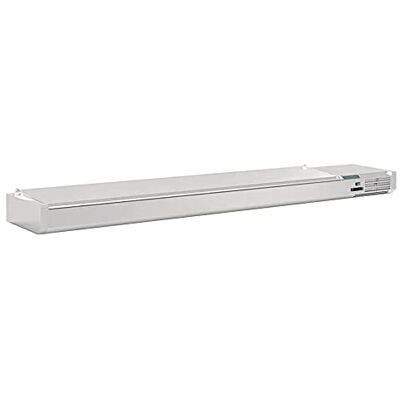 Polar Saladette da appoggio con coperchio Serie G 10x GN 1/4 Polar Saladette da appoggio con coperchio Serie G 10x GN 1/4