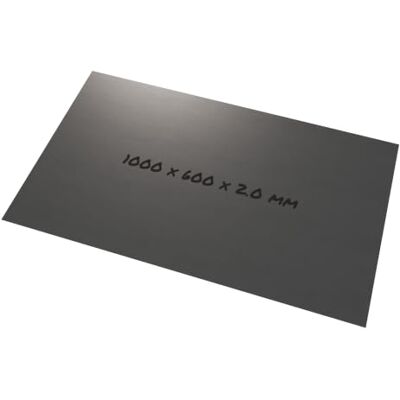 rapa GmbH Lamiera inox 1.4301 100 x 60 cm 2 mm, satinata rettangolare Lamiera in acciaio X5CrNi18-10, inossidabile, 1000 x 600 mm & 2 mm di spessore rapa GmbH Lamiera inox 1.4301 100 x 60 cm 2 mm, satinata rettangolare Lamiera in acciaio X5CrNi18-10, inossidabile, 1000 x 600 mm & 2 mm di spessore