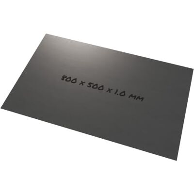 rapa GmbH Lamiera inox 1.4301 80 x 50 cm 1 mm, satinata rettangolare Lamiera in acciaio X5CrNi18-10, inossidabile, 800 x 500 mm & 1 mm di spessore rapa GmbH Lamiera inox 1.4301 80 x 50 cm 1 mm, satinata rettangolare Lamiera in acciaio X5CrNi18-10, inossidabile, 800 x 500 mm & 1 mm di spessore