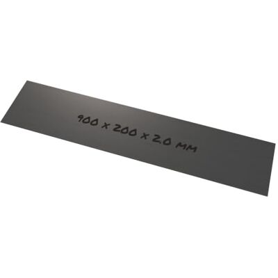 rapa GmbH Lamiera inox 1.4301 90 x 20 cm 2 mm, satinata rettangolare Lamiera in acciaio X5CrNi18-10, inossidabile, 900 x 200 mm & 2 mm di spessore rapa GmbH Lamiera inox 1.4301 90 x 20 cm 2 mm, satinata rettangolare Lamiera in acciaio X5CrNi18-10, inossidabile, 900 x 200 mm & 2 mm di spessore
