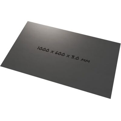 rapa GmbH Lamiera inox 1.4301 100 x 60 cm 3 mm, satinata rettangolare Lamiera in acciaio X5CrNi18-10, inossidabile, 1000 x 600 mm & 3 mm di spessore rapa GmbH Lamiera inox 1.4301 100 x 60 cm 3 mm, satinata rettangolare Lamiera in acciaio X5CrNi18-10, inossidabile, 1000 x 600 mm & 3 mm di spessore