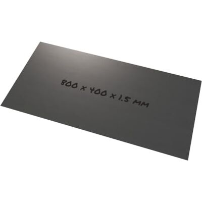 rapa GmbH Lamiera inox 1.4301 80 x 40 cm 1,5 mm, satinata rettangolare Lamiera in acciaio X5CrNi18-10, inossidabile, 800 x 400 mm & 1,5 mm di spessore rapa GmbH Lamiera inox 1.4301 80 x 40 cm 1,5 mm, satinata rettangolare Lamiera in acciaio X5CrNi18-10, inossidabile, 800 x 400 mm & 1,5 mm di spessore
