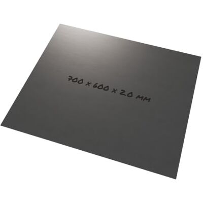 rapa GmbH Lamiera inox 1.4301 70 x 60 cm 2 mm, satinata rettangolare Lamiera in acciaio X5CrNi18-10, inossidabile, 700 x 600 mm & 2 mm di spessore rapa GmbH Lamiera inox 1.4301 70 x 60 cm 2 mm, satinata rettangolare Lamiera in acciaio X5CrNi18-10, inossidabile, 700 x 600 mm & 2 mm di spessore