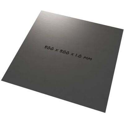 rapa GmbH Lamiera inox 1.4301 50 x 50 cm 1 mm, satinata quadrata Lamiera in acciaio X5CrNi18-10, inossidabile, 500 x 500 mm & 1 mm di spessore rapa GmbH Lamiera inox 1.4301 50 x 50 cm 1 mm, satinata quadrata Lamiera in acciaio X5CrNi18-10, inossidabile, 500 x 500 mm & 1 mm di spessore