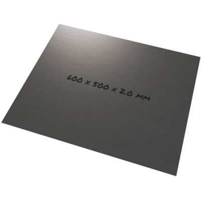rapa GmbH Lamiera inox 1.4301 60 x 50 cm 2 mm, satinata rettangolare Lamiera in acciaio X5CrNi18-10, inossidabile, 600 x 500 mm & 2 mm di spessore rapa GmbH Lamiera inox 1.4301 60 x 50 cm 2 mm, satinata rettangolare Lamiera in acciaio X5CrNi18-10, inossidabile, 600 x 500 mm & 2 mm di spessore