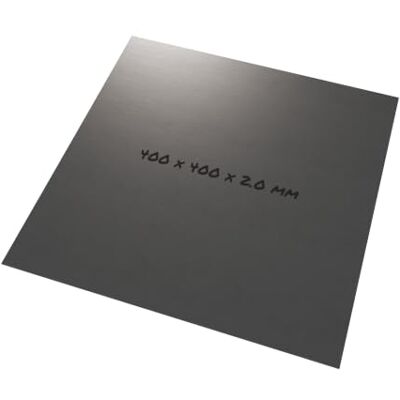 rapa GmbH Lamiera inox 1.4301 40 x 40 cm 2 mm, satinata quadrata Lamiera in acciaio X5CrNi18-10, inossidabile, 400 x 400 mm & 2 mm di spessore rapa GmbH Lamiera inox 1.4301 40 x 40 cm 2 mm, satinata quadrata Lamiera in acciaio X5CrNi18-10, inossidabile, 400 x 400 mm & 2 mm di spessore