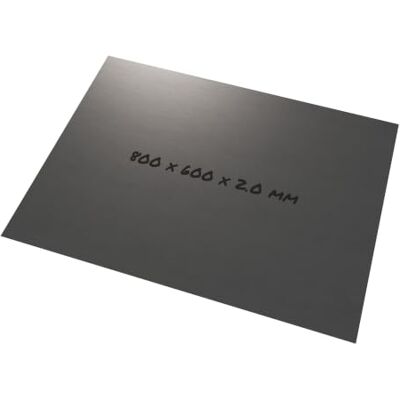 rapa GmbH Lamiera inox 1.4301 80 x 60 cm 2 mm, satinata rettangolare Lamiera in acciaio X5CrNi18-10, inossidabile, 800 x 600 mm & 2 mm di spessore rapa GmbH Lamiera inox 1.4301 80 x 60 cm 2 mm, satinata rettangolare Lamiera in acciaio X5CrNi18-10, inossidabile, 800 x 600 mm & 2 mm di spessore