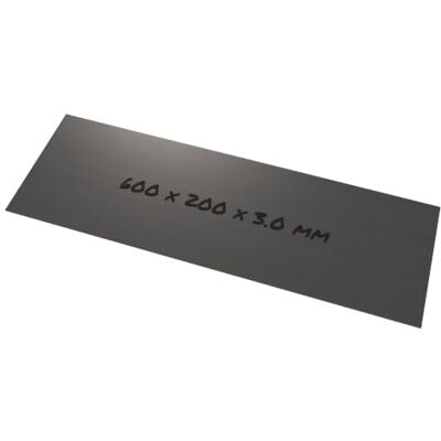 rapa GmbH Lamiera inox 1.4301 60 x 20 cm 3 mm, satinata rettangolare Lamiera in acciaio X5CrNi18-10, inossidabile, 600 x 200 mm & 3 mm di spessore rapa GmbH Lamiera inox 1.4301 60 x 20 cm 3 mm, satinata rettangolare Lamiera in acciaio X5CrNi18-10, inossidabile, 600 x 200 mm & 3 mm di spessore