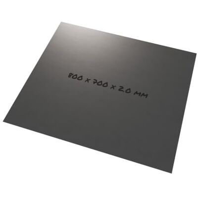 rapa GmbH Lamiera inox 1.4301 80 x 70 cm 2 mm, satinata rettangolare Lamiera in acciaio X5CrNi18-10, inossidabile, 800 x 700 mm & 2 mm di spessore rapa GmbH Lamiera inox 1.4301 80 x 70 cm 2 mm, satinata rettangolare Lamiera in acciaio X5CrNi18-10, inossidabile, 800 x 700 mm & 2 mm di spessore