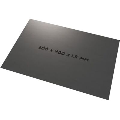 rapa GmbH Lamiera inox 1.4301 60 x 40 cm 1,5 mm, satinata rettangolare Lamiera in acciaio X5CrNi18-10, inossidabile, 600 x 400 mm & 1,5 mm di spessore rapa GmbH Lamiera inox 1.4301 60 x 40 cm 1,5 mm, satinata rettangolare Lamiera in acciaio X5CrNi18-10, inossidabile, 600 x 400 mm & 1,5 mm di spessore