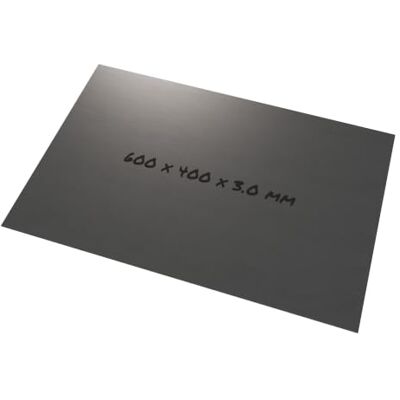 rapa GmbH Lamiera inox 1.4301 60 x 40 cm 3 mm, satinata rettangolare Lamiera in acciaio X5CrNi18-10, inossidabile, 600 x 400 mm & 3 mm di spessore rapa GmbH Lamiera inox 1.4301 60 x 40 cm 3 mm, satinata rettangolare Lamiera in acciaio X5CrNi18-10, inossidabile, 600 x 400 mm & 3 mm di spessore
