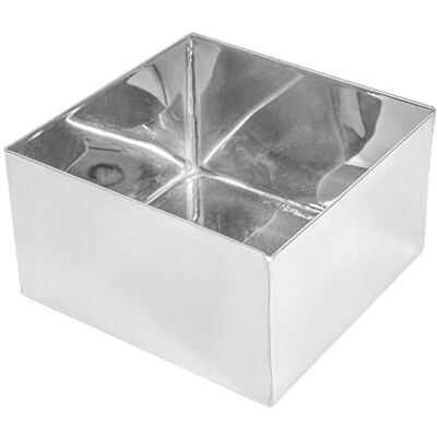 Garcia de Pou Scatola per Buffet 'Artinox' 12X12X7 Cm Argento Inox Garcia de Pou Scatola per Buffet 'Artinox' 12X12X7 Cm Argento Inox
