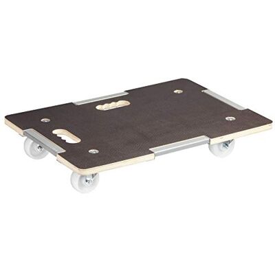 WAGNER Carrello da trasporto MM 1381 I 63 x 43 cm formato Euro I ideale per contenitori pesanti impilabili I portata 250 kg I maniglie Ergo I superficie antiscivolo WAGNER Carrello da trasporto MM 1381 I 63 x 43 cm formato Euro I ideale per contenitori pesanti impilabili I portata 250 kg I maniglie Ergo I superficie antiscivolo