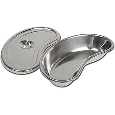 GIMA Bacinella Inox, Bordo Alto, con Coperchio, 309 x 149 x 59 m GIMA Bacinella Inox, Bordo Alto, con Coperchio, 309 x 149 x 59 m