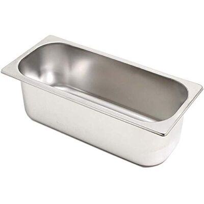 VOGUE 304 Padella per gelato Napoli in acciaio INOX, 5 l, 660 g VOGUE 304 Padella per gelato Napoli in acciaio INOX, 5 l, 660 g