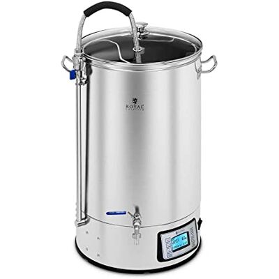 Royal Catering RCBM-42N Caldaia per birra, in acciaio inox, 60 l Royal Catering RCBM-42N Caldaia per birra, in acciaio inox, 60 l