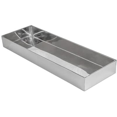 Garcia de Pou Scatola per Buffet 'Artinox' 38,3 x 12,3 x 4 cm Argento Inox Garcia de Pou Scatola per Buffet 'Artinox' 38,3 x 12,3 x 4 cm Argento Inox