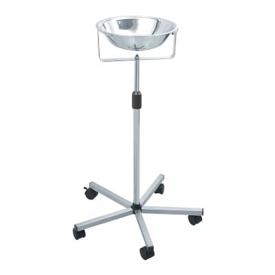 GIMA Carrello portacatino singolo in acciaio inox aisi 202, GIMA Carrello portacatino singolo in acciaio inox aisi 202,